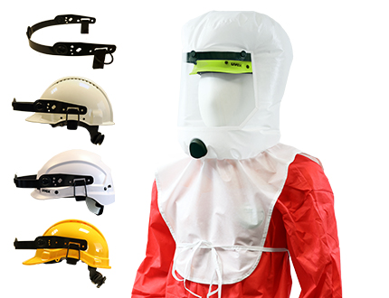 e-breathe Multi-Hood und Helmhalterung