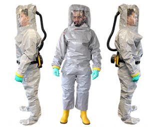 Schutzanzüge Chemical Grey