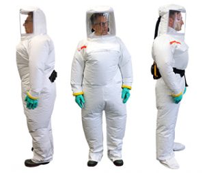 Schutzanzüge Chemical White