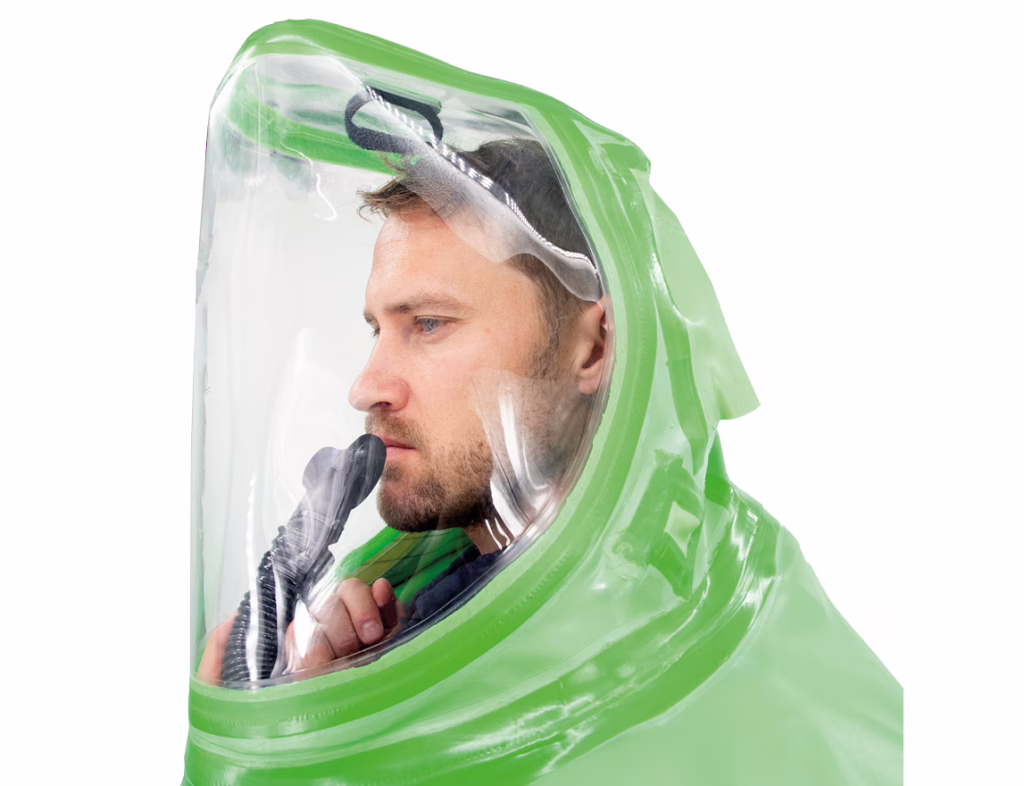 ESA Mundstück im e-breathe Splash 2.0 Anzug