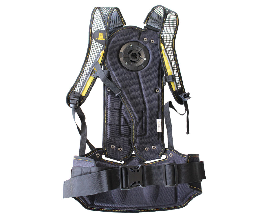Frontale Abbildung des e-breathe Smartbelt Tragegurts