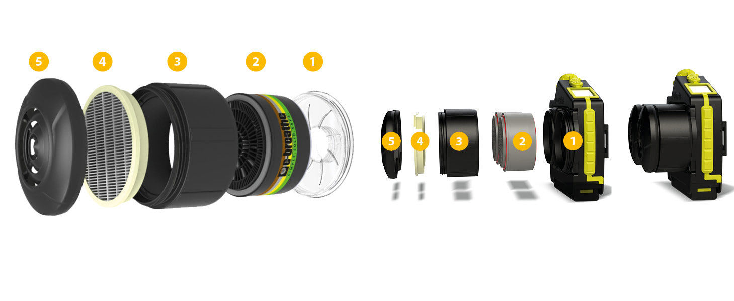 E Breathe EcoPad Explosionszeichnung Web